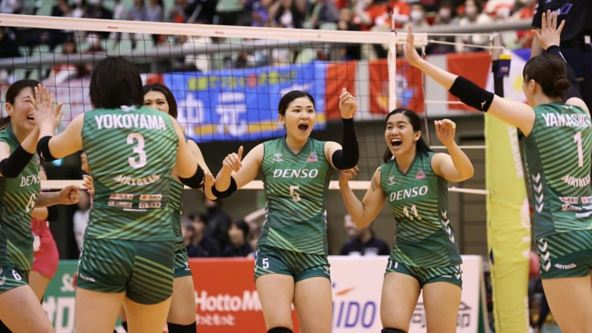 Jia De Guzman wins Japan V Cup gold with Denso Airybees